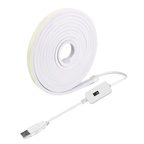 Cinta 5V Neon 2835 120LED Ip54 10Mm 3000K C/Adhesivo 3 Metros