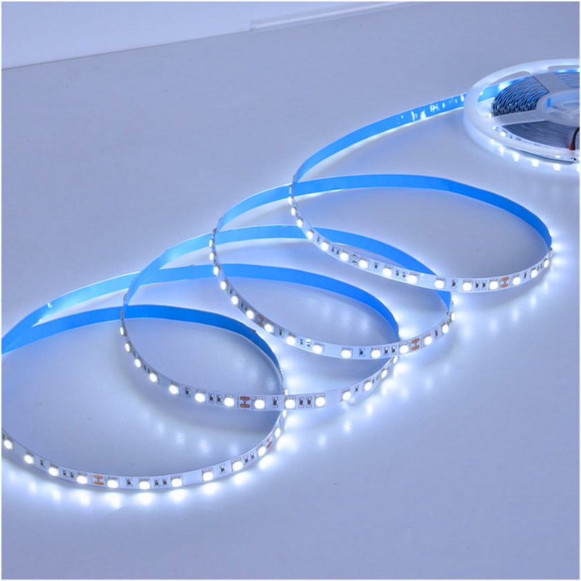 Cinta 24V 5050 14W/Mt Ip20 60LED/Mt 6500K 10Mm C/Adhesivo 10Mt