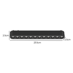 Foco Riel Magnetico 12W 48V 24° 3000K Modelo Cygnus