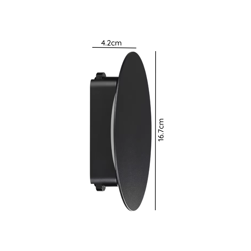 Foco Aplique 12W Riel 48V 4000K Modelo Cygnus