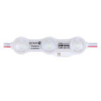 Modulo LED Dc12V 1.2W 3LED Luz Fria 6500K Ip54 100Pcs