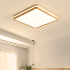 Lampara Cuadrada 48W 400Mm Saiph Mdf Clara 3000-4000-6000K C/Control