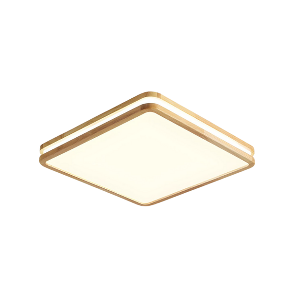 Lampara Cuadrada 48W 400Mm Saiph Mdf Clara 3000-4000-6000K C/Control