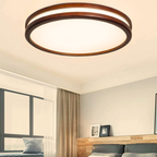 Lampara Redonda 48W 400Mm Saiph Mdf Oscura 3000-4000-6000K C/Control- Copiar