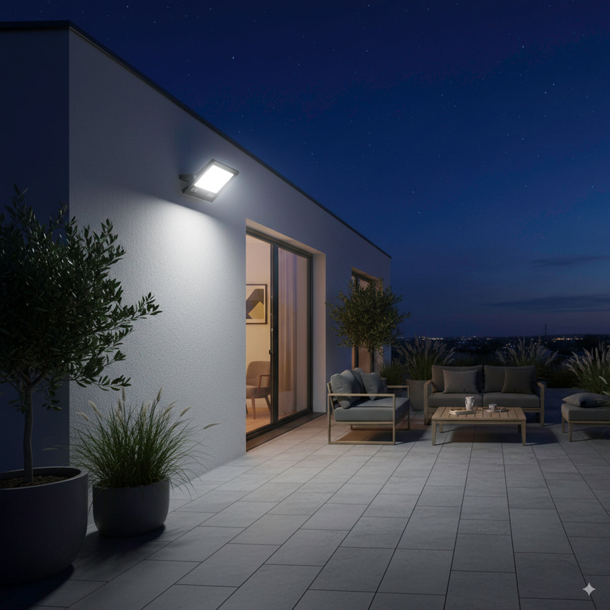 Foco Proyector De Área LED 100W 6000K Modelo Atlas Ip66 Ik08