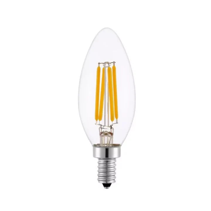 Ampolleta E14 LED C35 Filamento 4W 2700K